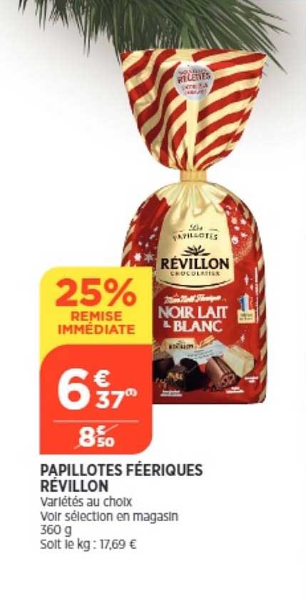 papillotes féeriques révillon