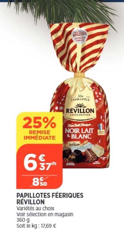 papillotes féériques révillon