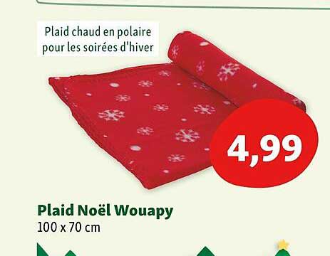 Plaid Noël Wouapy