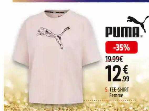 tee-shirt femme puma