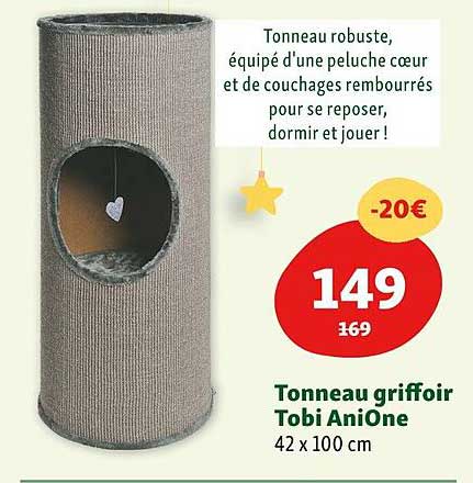 tonneau griffoir tobi anione