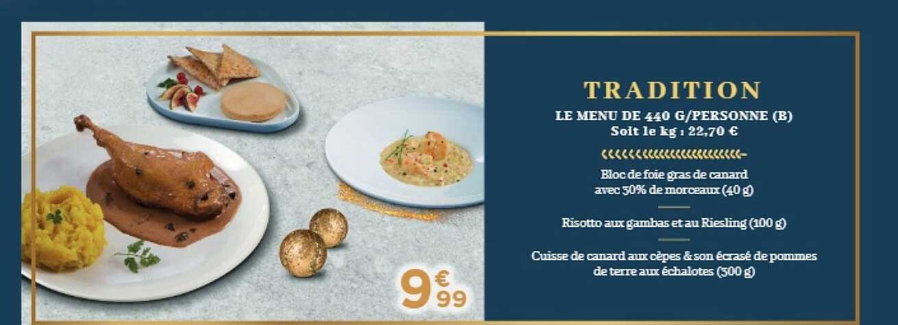 Tradition Le Menu De 440 G-personne
