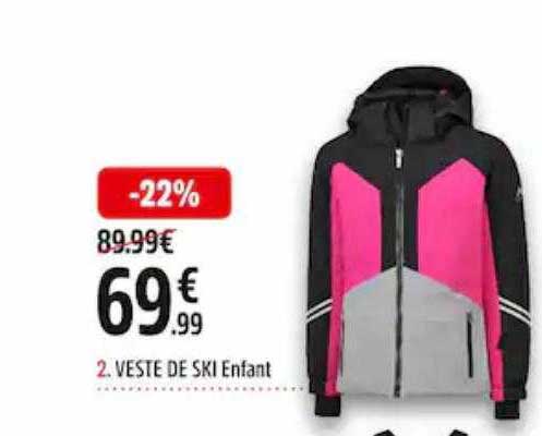 veste de ski enfant