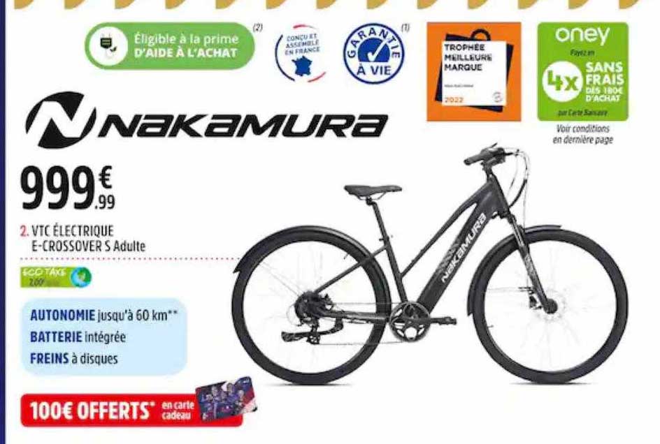 vtc électrique e-crossover s adulte nakamura