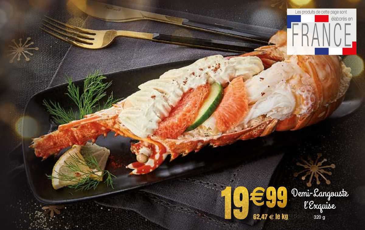 demi-langouste l'exquise