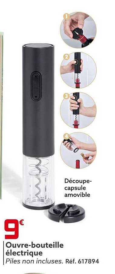 ouvre-bouteille électrique