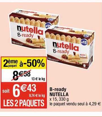b-ready nutella