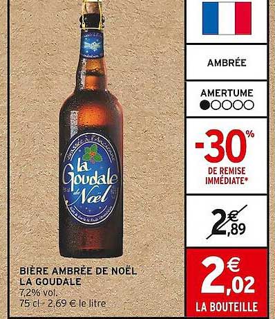 Bière Ambrée De Noël La Goudale
