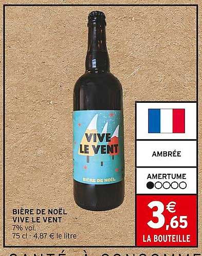 bière de noël vive le vent