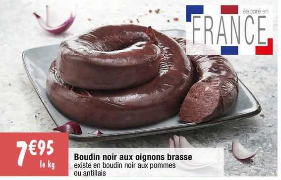 Boudin Noir Aux Oignons Brasse