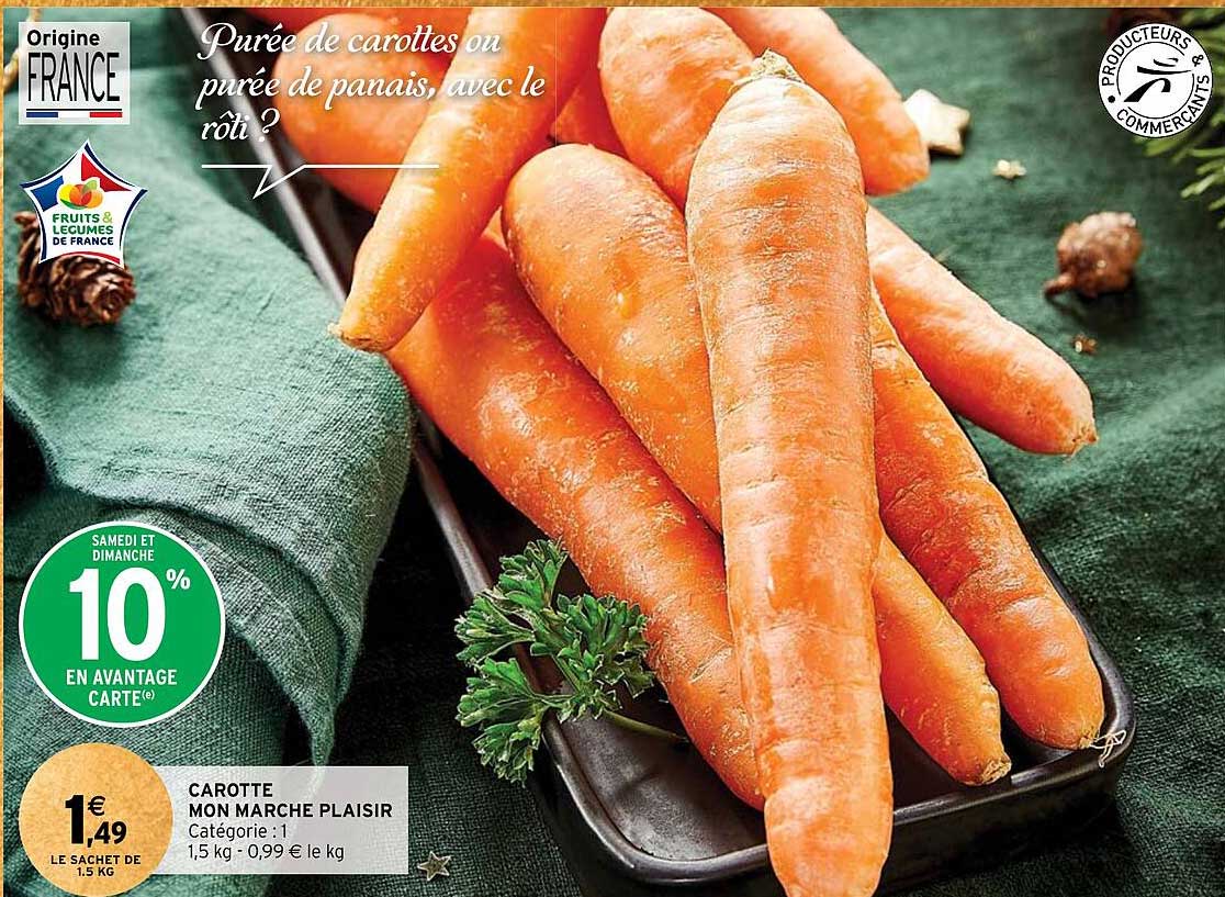 carotte mon marché plaisir