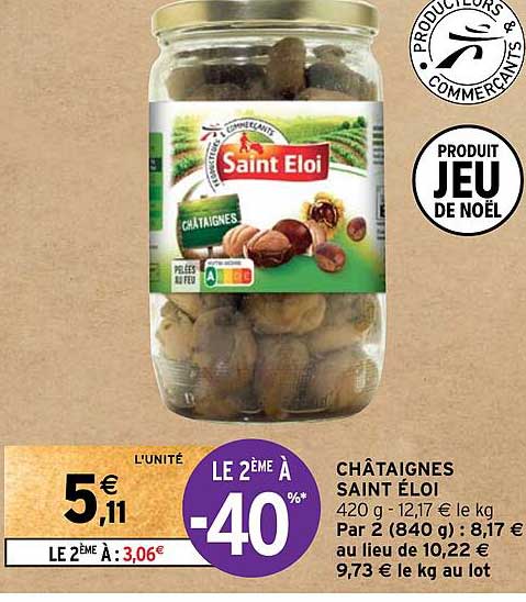 châtaignes saint éloi
