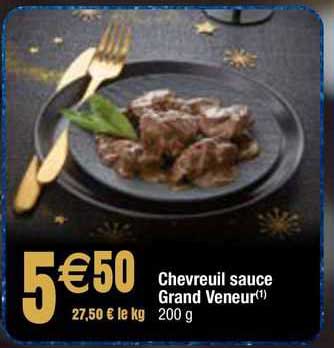 chevreuil sauce grand veneur