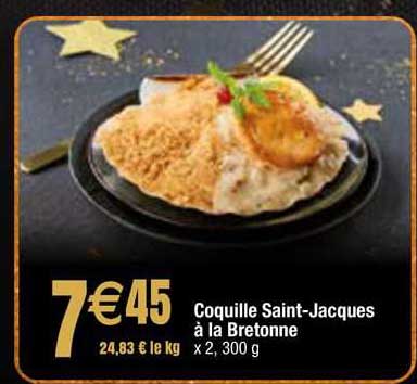 coquille saint-jacques à la bretonne