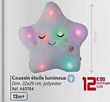 Coussin étoile Lumineux