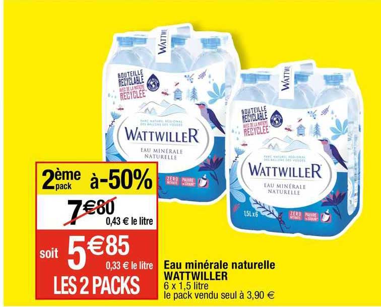 Eau Minérale Naturelle Wattwiller