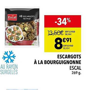 escargots à la bourguignonne escal