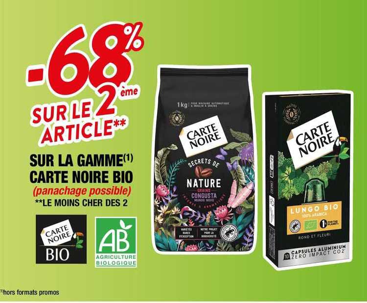 La Gamme Carte Noire Bio
