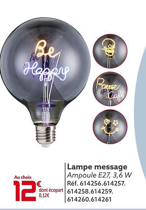 Lampe Message