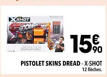 Pistolet Skins Dread - X-shot