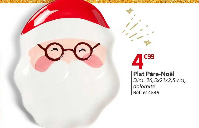 plat père-noël