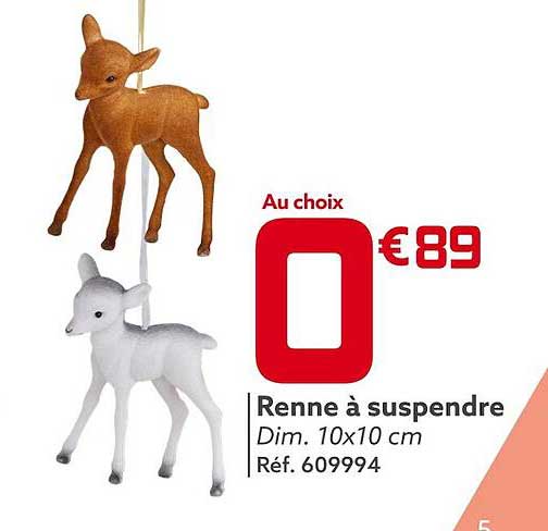 renne à suspendre