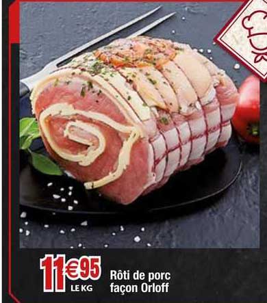 rôti de porc façon orloff