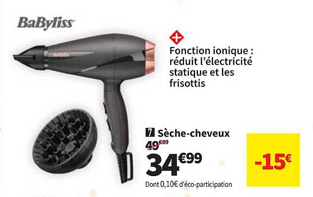 sèche-cheveux babyliss