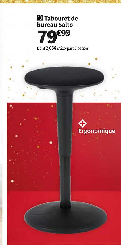 tabouret de bureau salto
