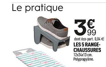5 Range Chaussures