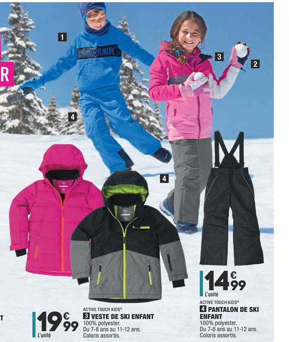Active Touch Kids Veste De Ski Enfant Active Touch Kids Pantalon De Ski Enfant