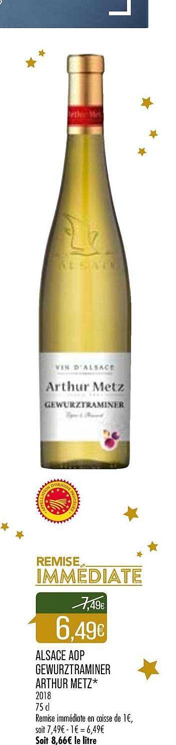 alsace aop gewurztraminer arthur metz
