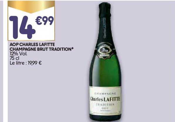 aop charles lafitte champagne brut tradition