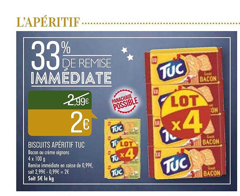 Biscuits Apéritif Tuc 33% De Remise Immédiate