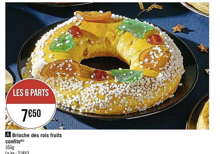 Brioche Des Rois Fruits Confits