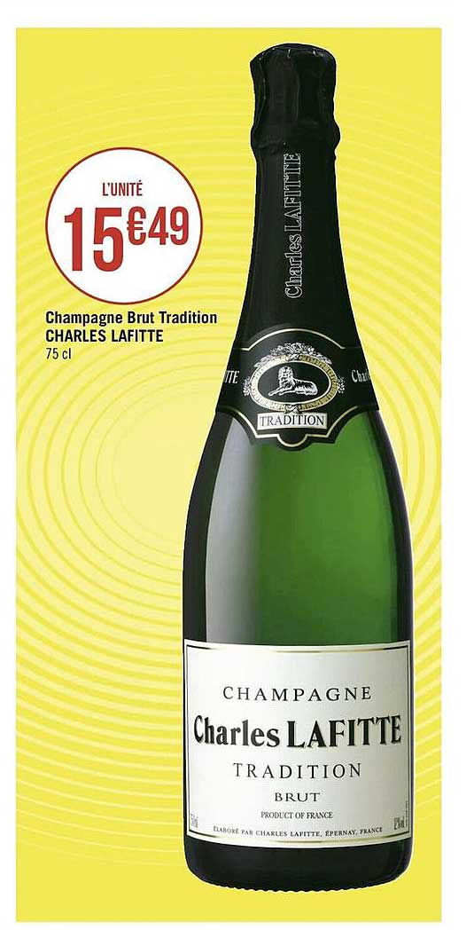 champagne brut tradition charles lafitte