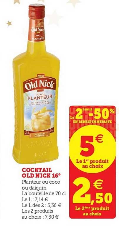 cocktail old nick 16°