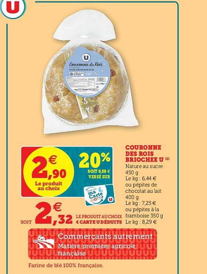 couronne des rois briochée u