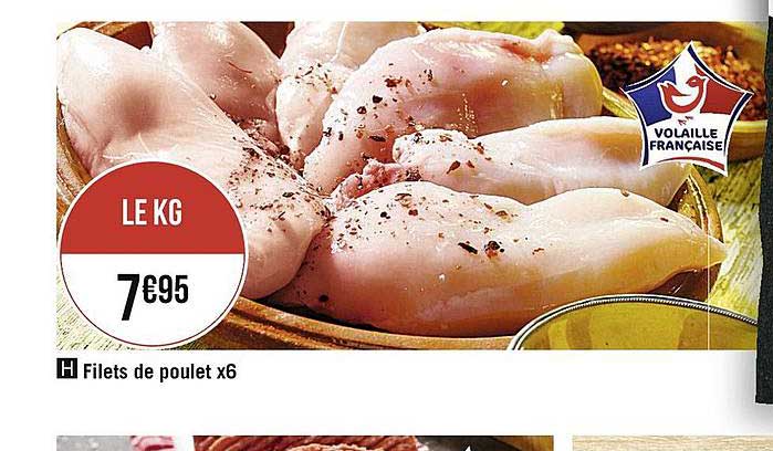 Filets De Poulet X6