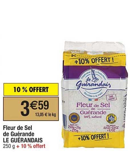 Fleur De Sel De Guérande Le Guérandais