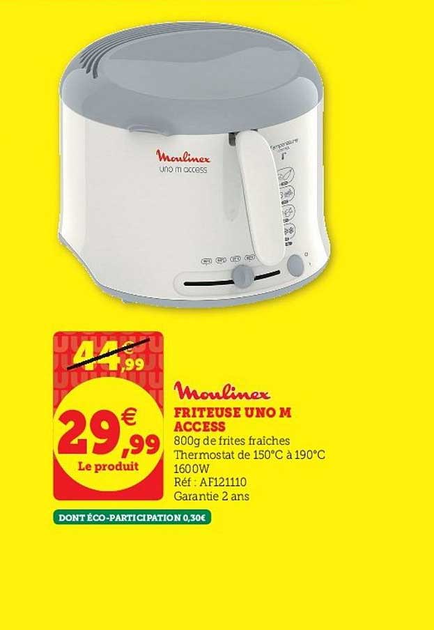 Friteuse Uno M Acess Moulinex