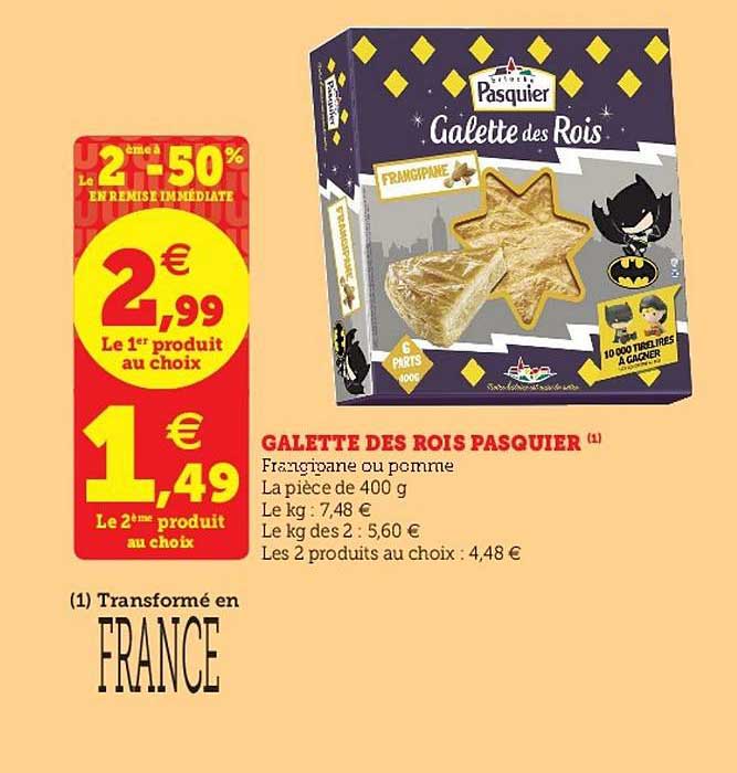 galette des rois pasquier