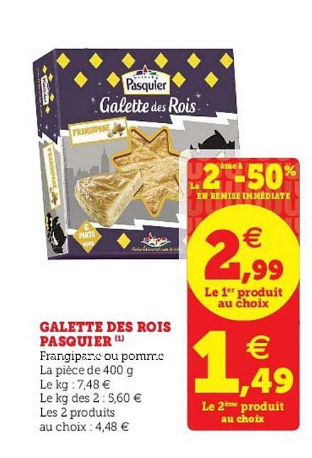 galette des rois pasquier