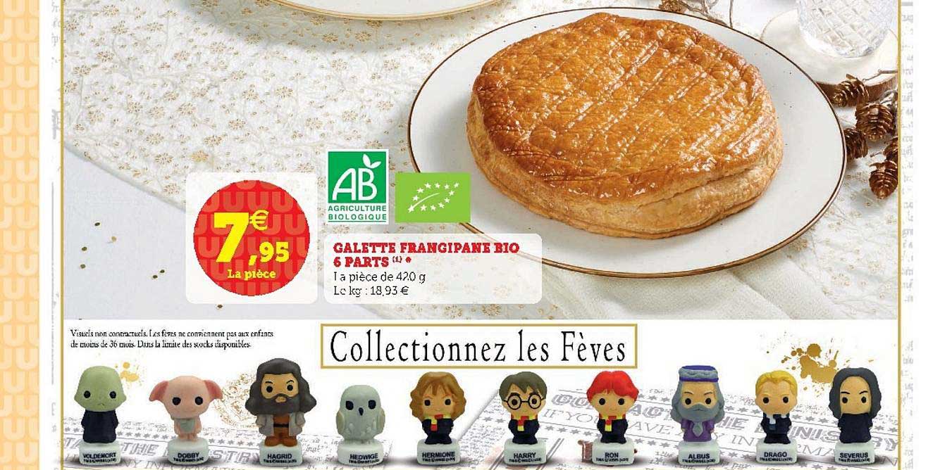 galette frangipane bio 6 parts