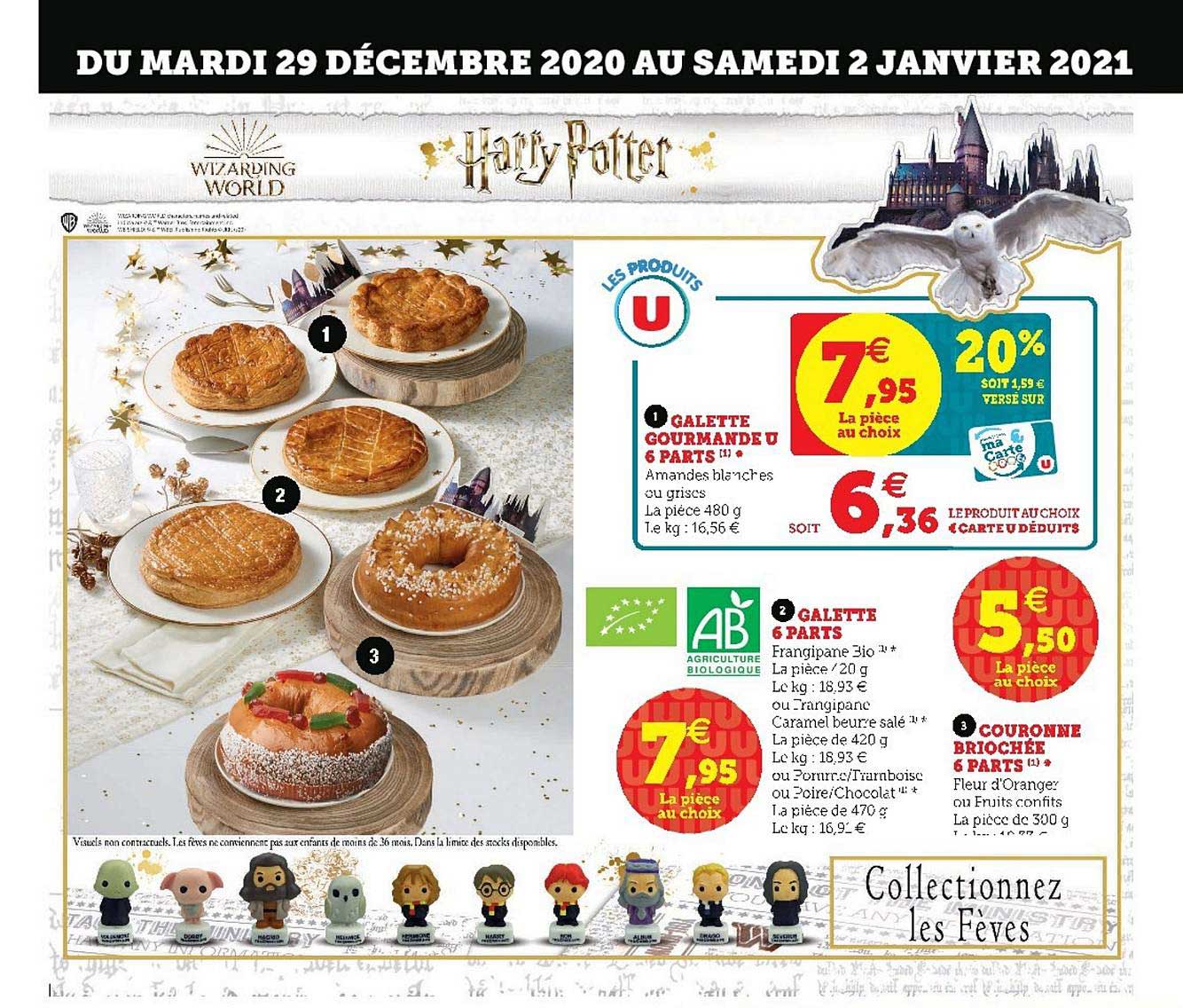 galette gourmande u 6 parts, galette 6 parts, couronne briochée 6 parts