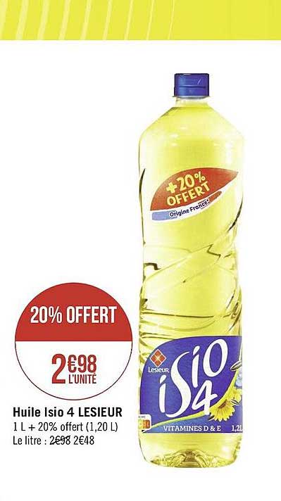 huile isio 4 lesieur