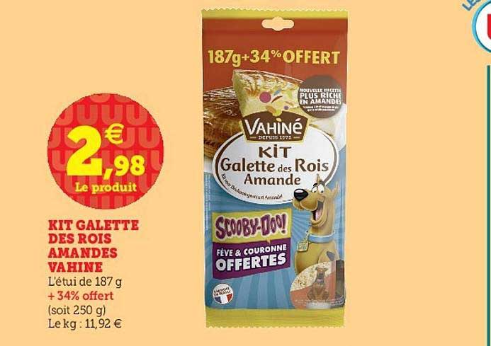 kit galette des rois amandes vahiné