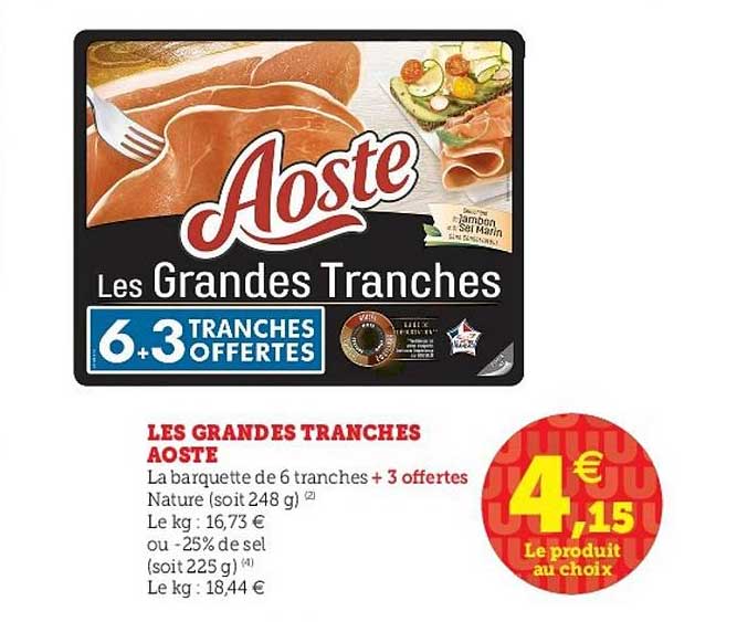 les grandes tranches aoste