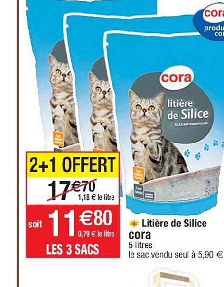 Litière De Silice Cora