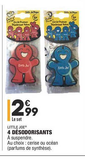 Little Joe 4 Désodorisants